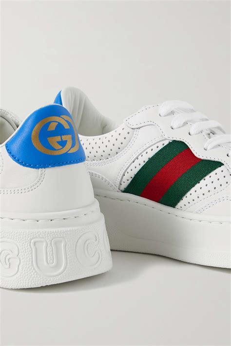 gucci chunky b web sneakers